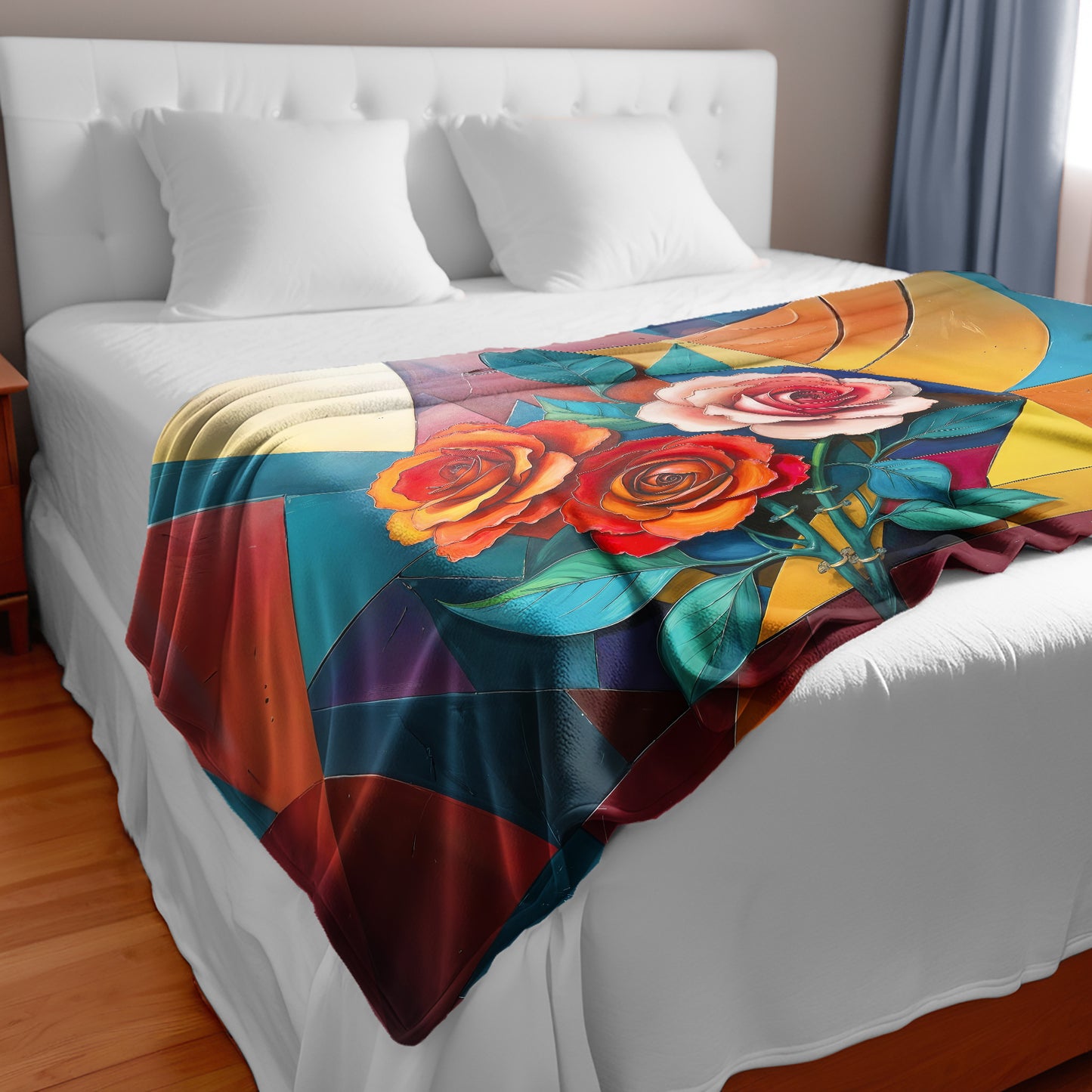 Love Of Roses Bed Throw