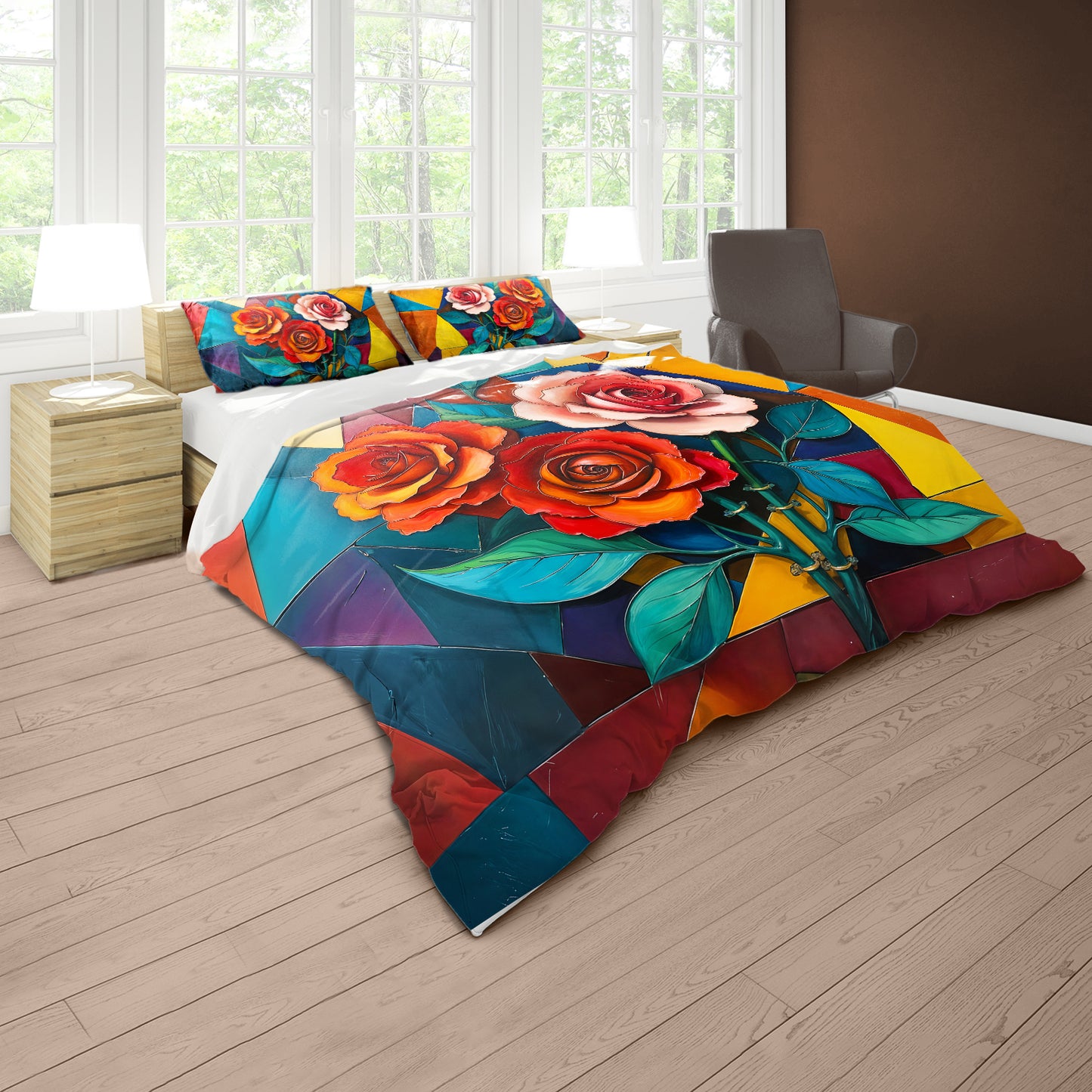 Love Of Roses Duvet Cover Set