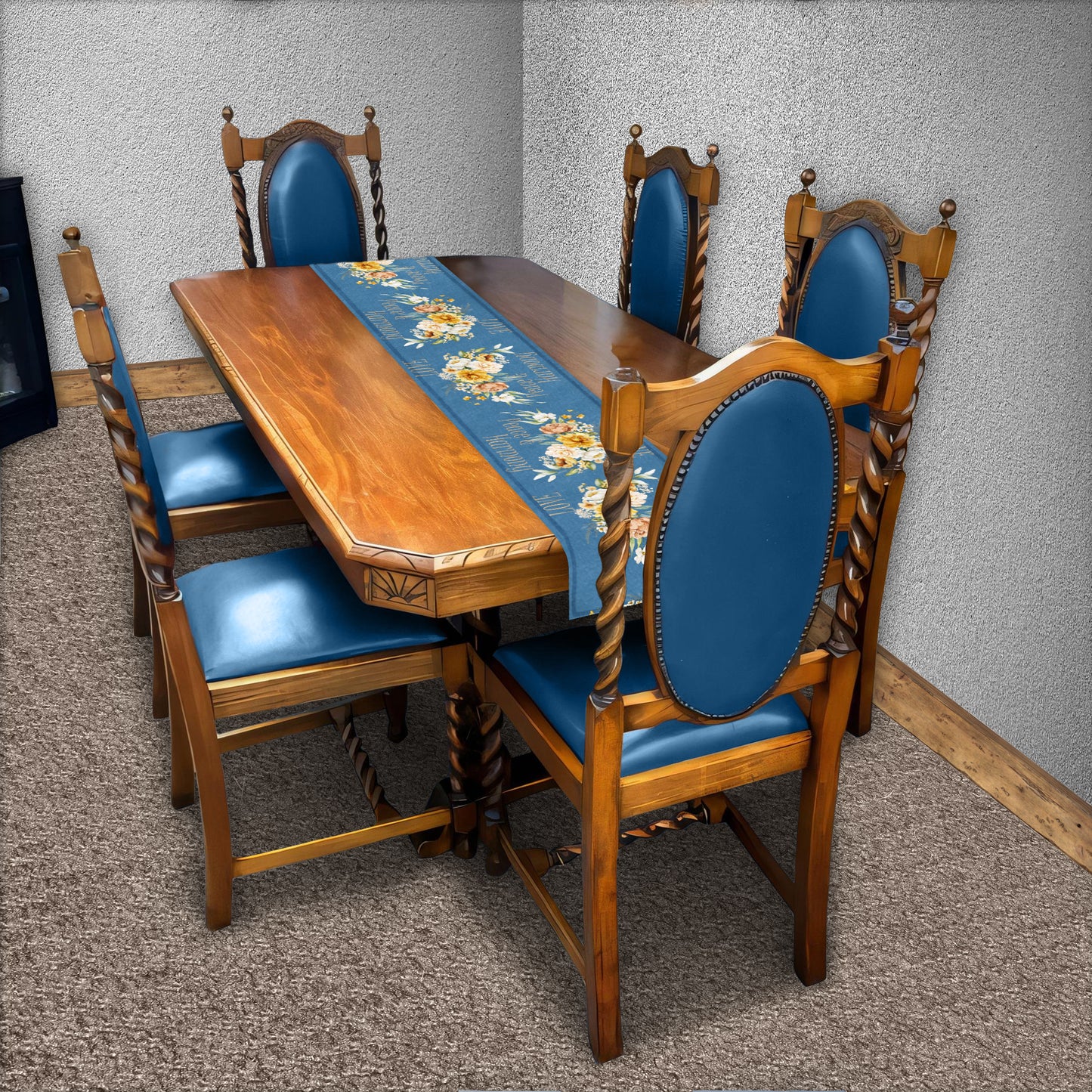 Love Peace Harmony Table Runner by Mark van Vuuren