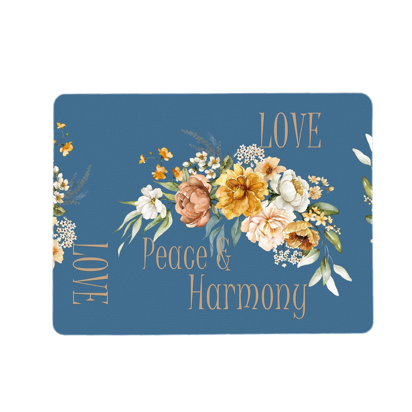 Love Peace & Harmony Placemats Mark van Vuuren