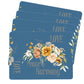 Love Peace & Harmony Placemats Mark van Vuuren