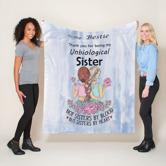 Love You Bestie Light Weight Fleece Blanket