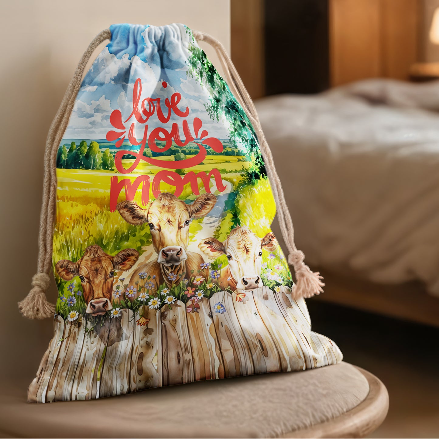 Love You Mom Gift Sack