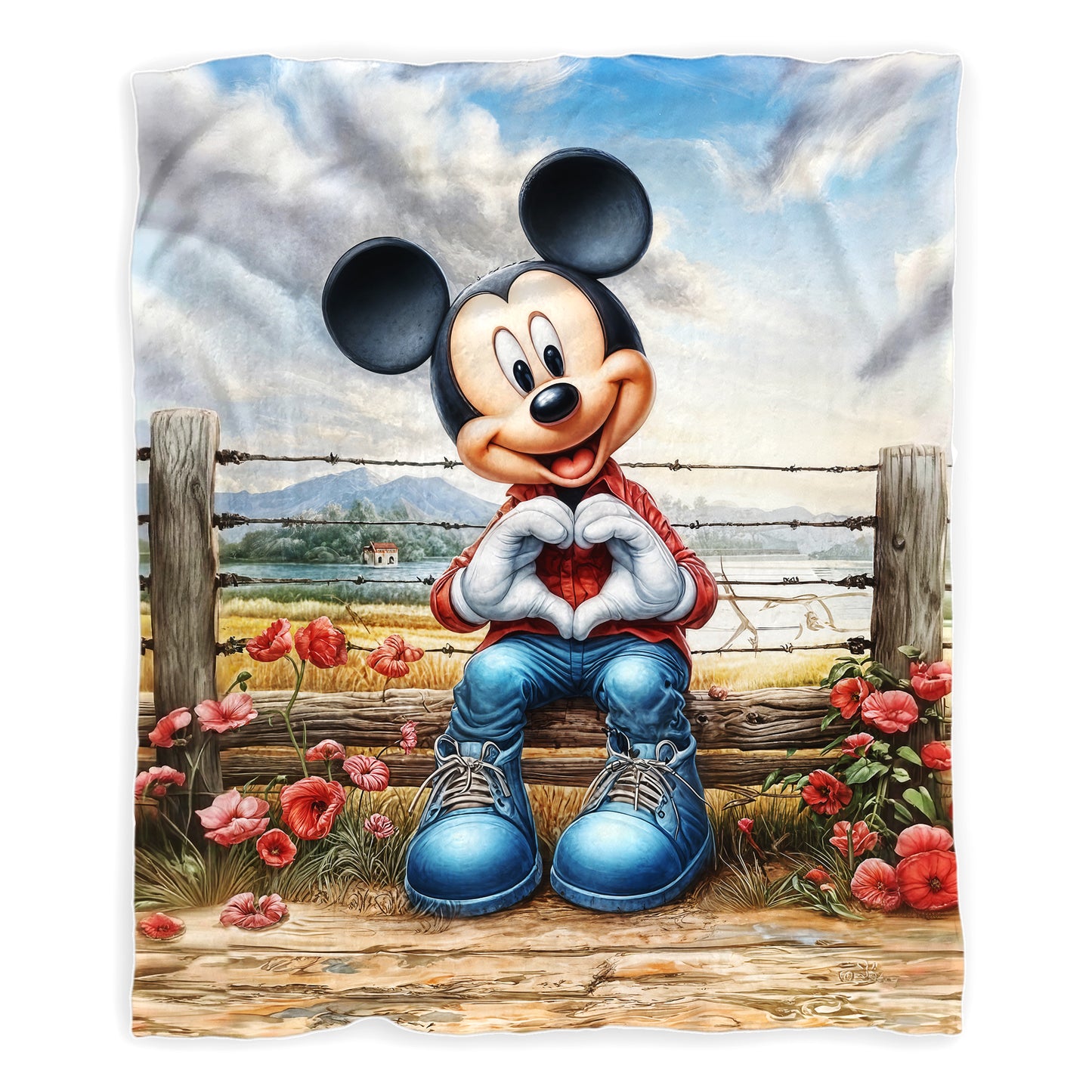Love You Toddler Fleece Blanket