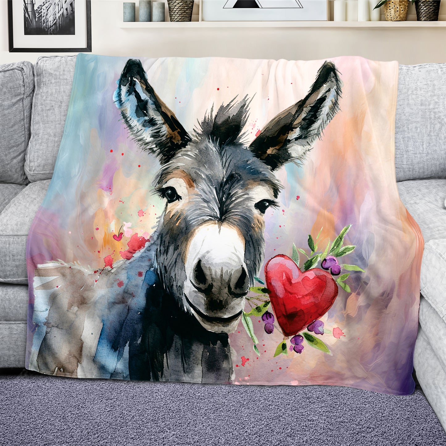 Lover Boy Light Weight Fleece Blanket