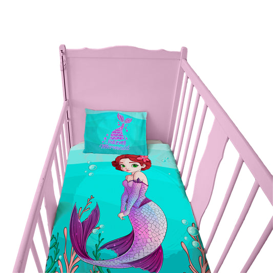 Loving Mermaid Cot Set