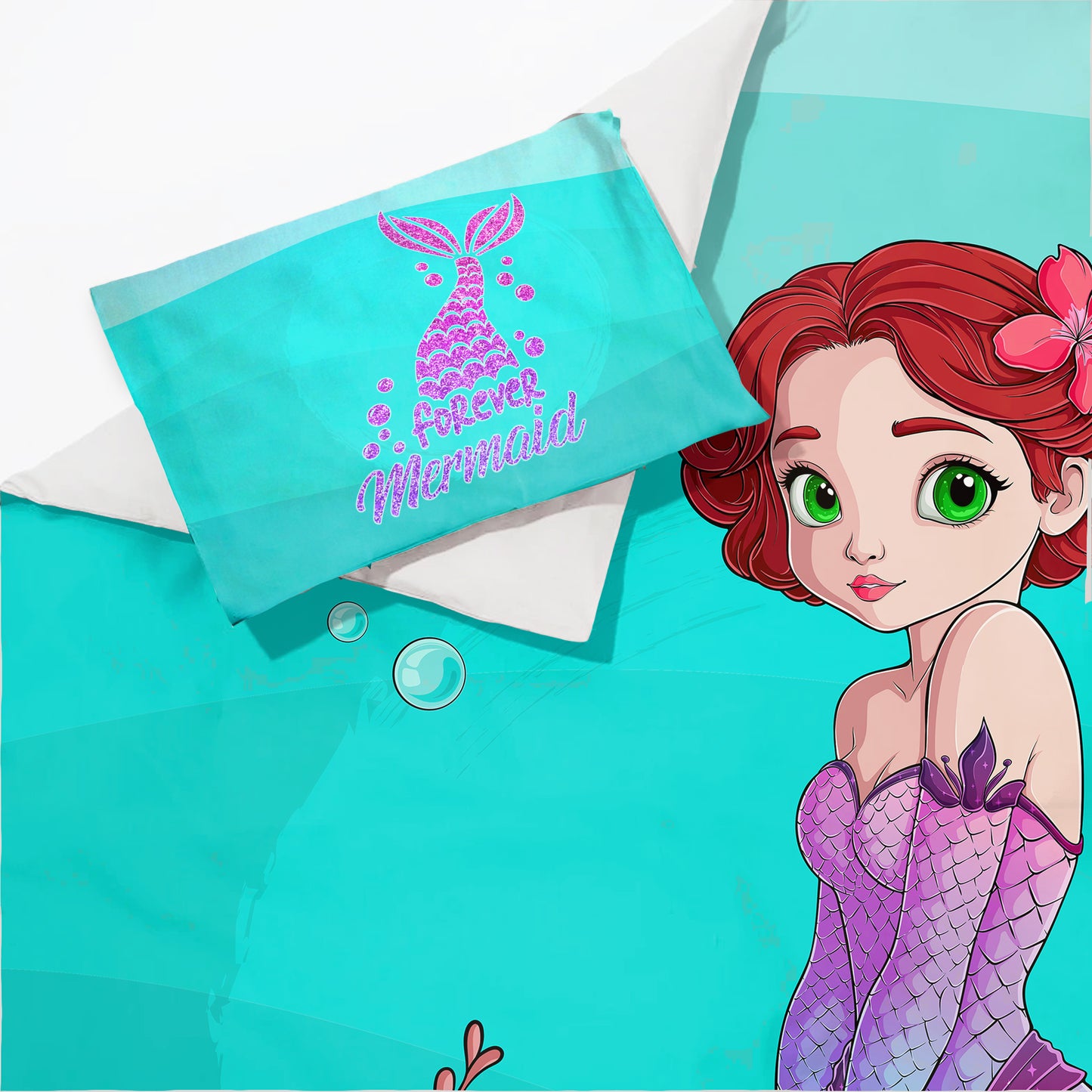 Loving Mermaid Cot Set