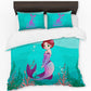 Loving Mermaid Kids Duvet Cover Set