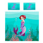 Loving Mermaid Kids Duvet Cover Set