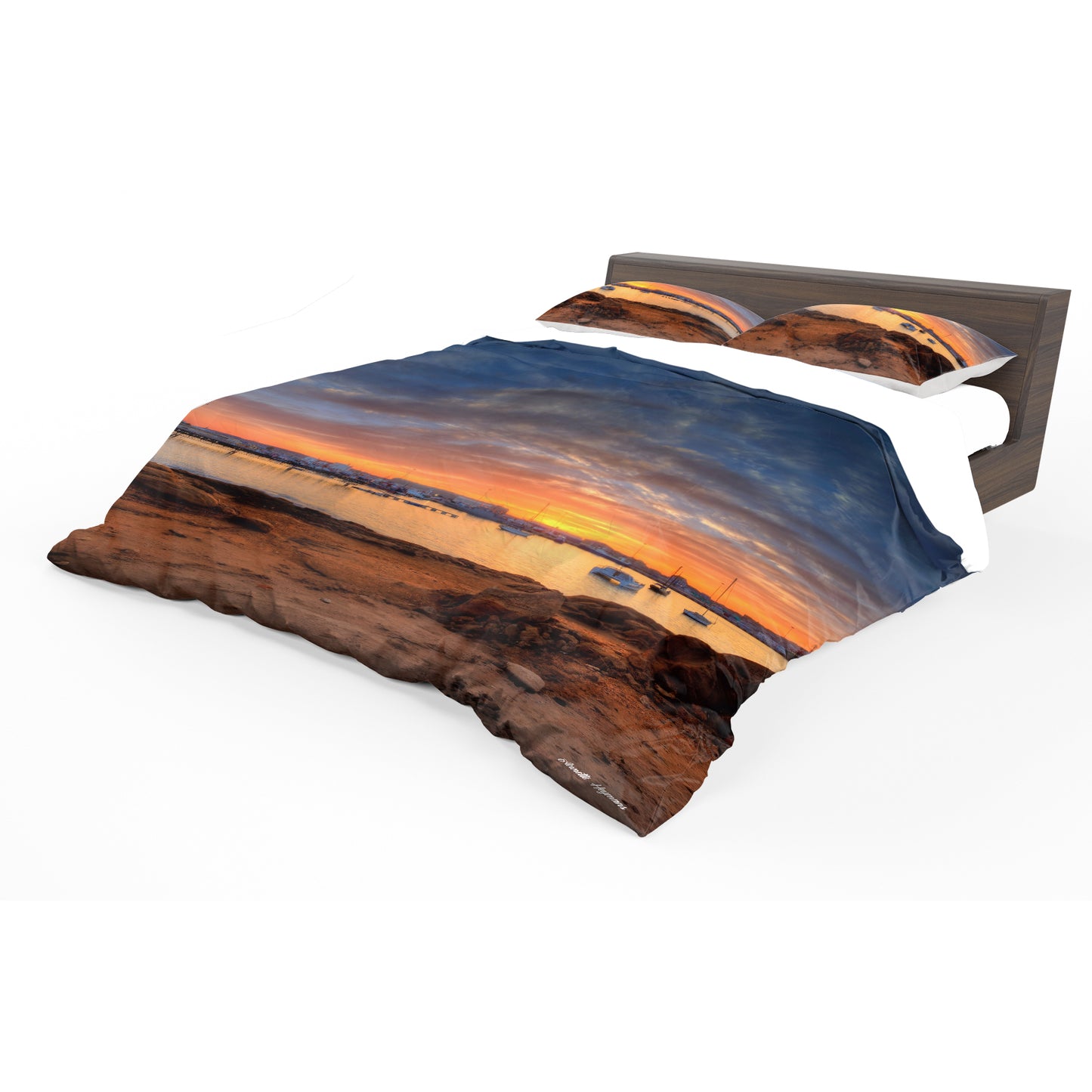 Luderitz Harbour Duvet Cover Set by Annette Heymans