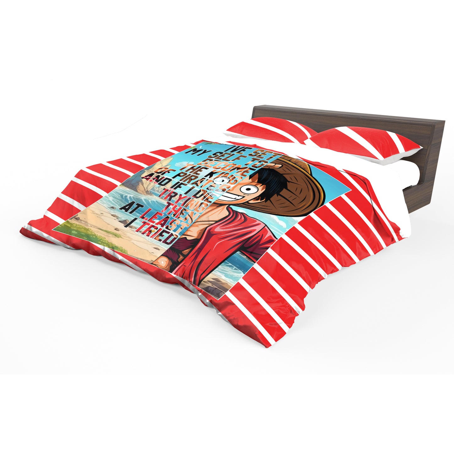 Luffy's Pledge Duvet Cover Set