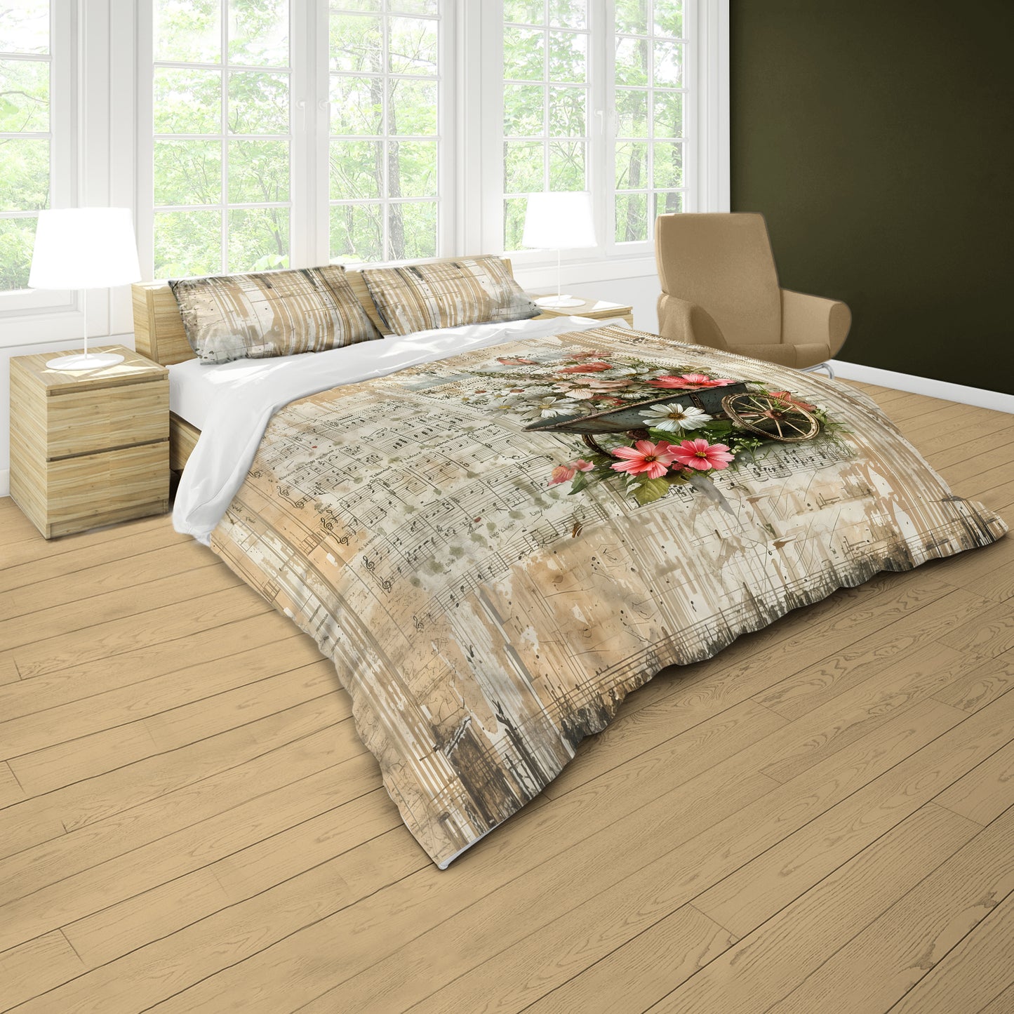 Lullaby Garden Duvet Cover Set