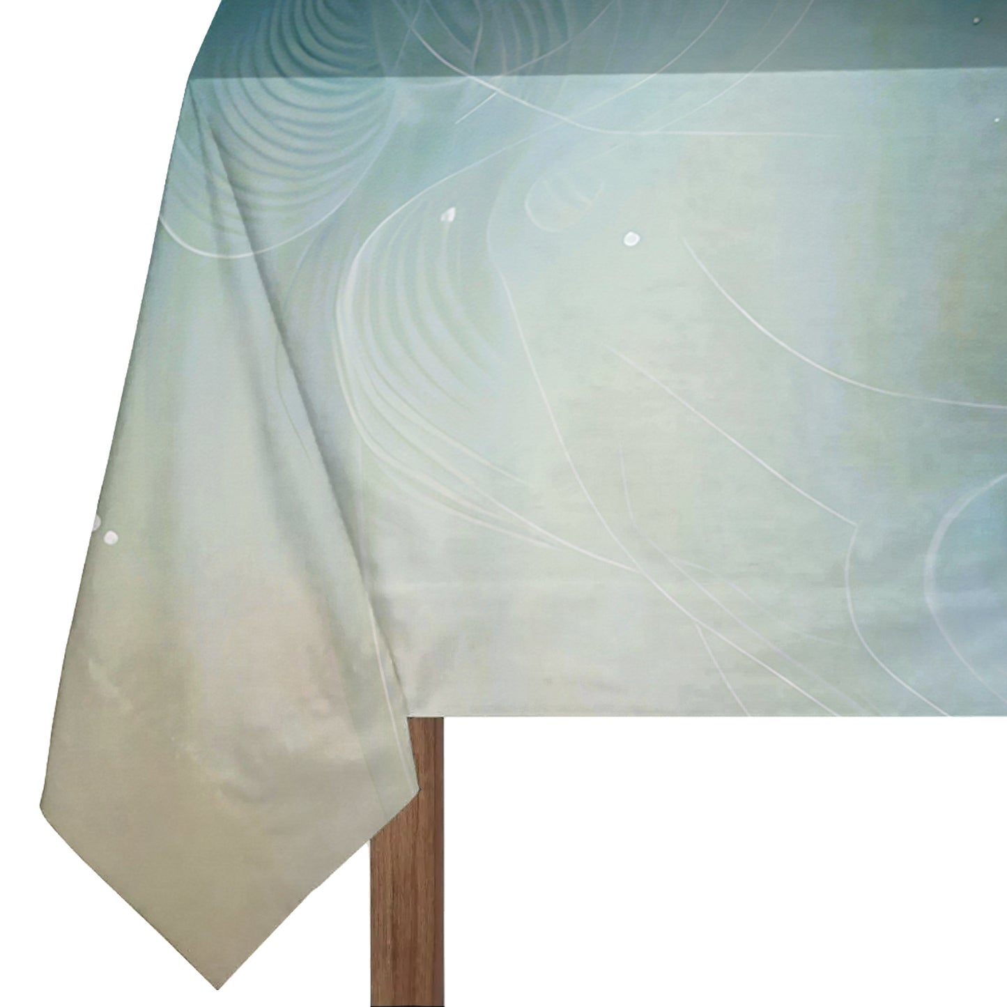 Luminous Bloomveil Rectangle Tablecloth