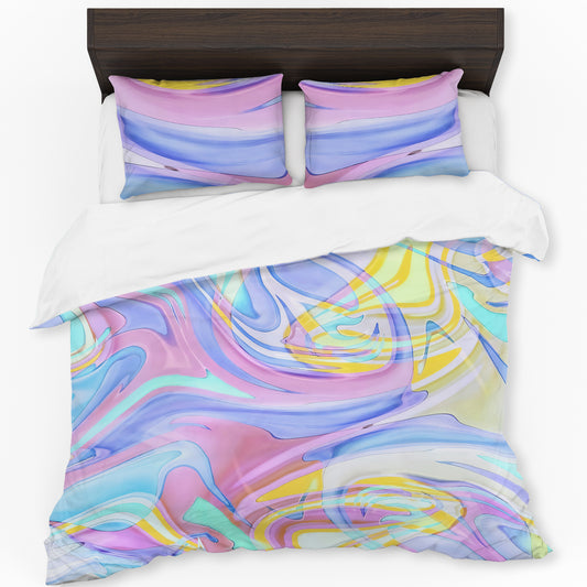Luminous Drift Duvet Cover Set