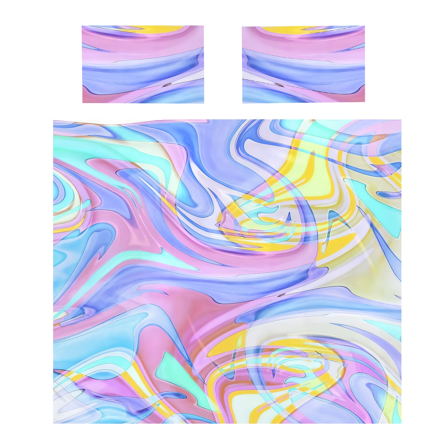 Luminous Drift Duvet Cover Set