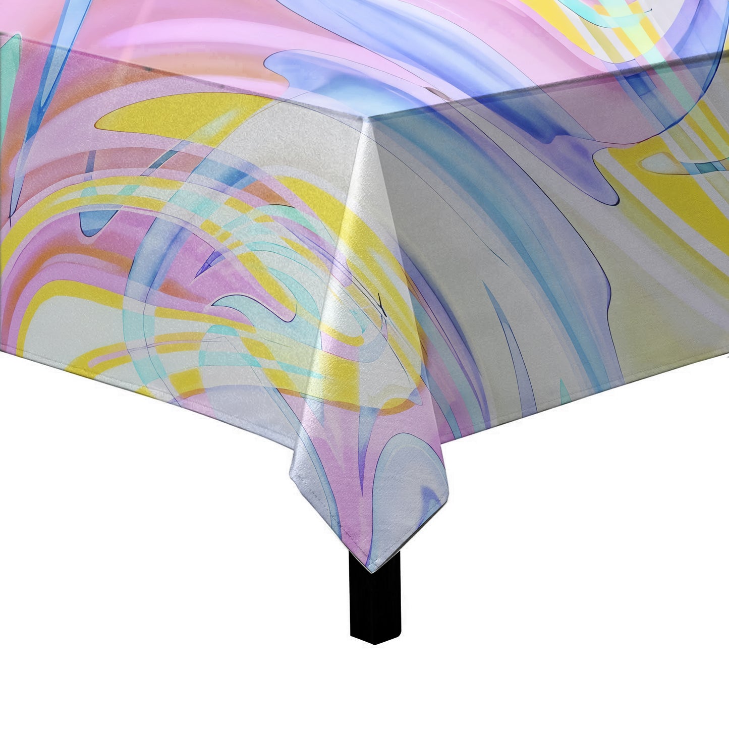 Luminous Drift Square Tablecloth