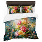 Luminous Peony Duvet Cover Set