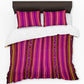 Luminous Pink Duvet Cover Set