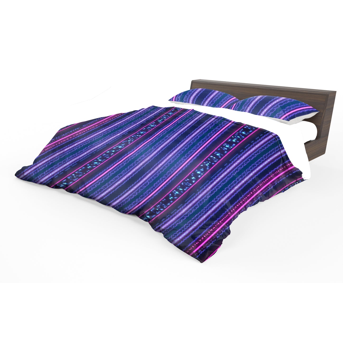 Luminous Purple Duvet Cover Set