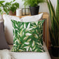 Lush Green Leaves Pattern Luxury Scatter by Mark van Vuuren