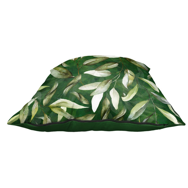 Lush Green Leaves Pattern Luxury Scatter by Mark van Vuuren