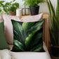 Lush Green Tropical Leaves Luxury Scatter by Nathan Pieterse