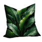 Lush Green Tropical Leaves Luxury Scatter by Nathan Pieterse