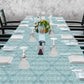 Luxury Mint Green 3m Rectangle Tablecloth