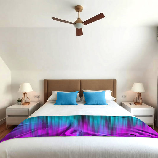 Luxury Colours Light Bed Throw