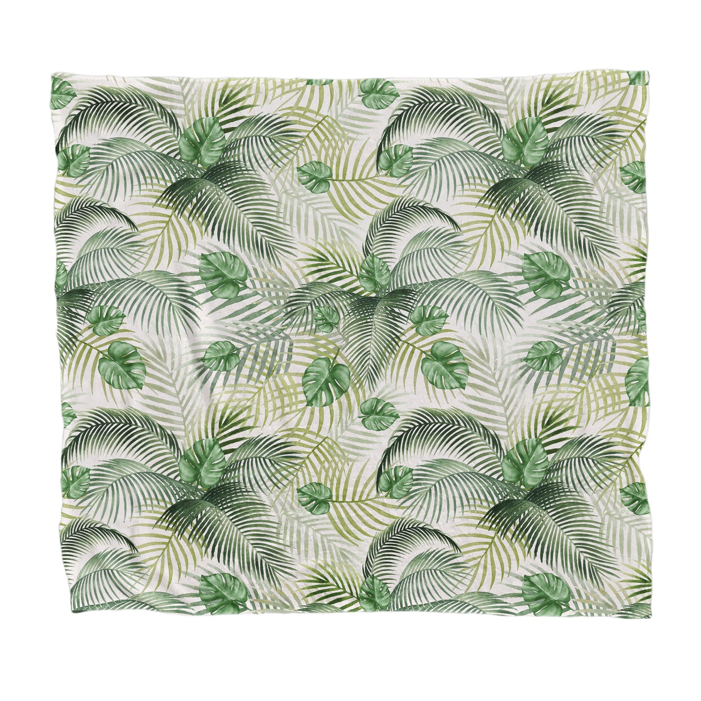 Tropical Palm Light Weight Fleece Blanket By Mark van Vuuren