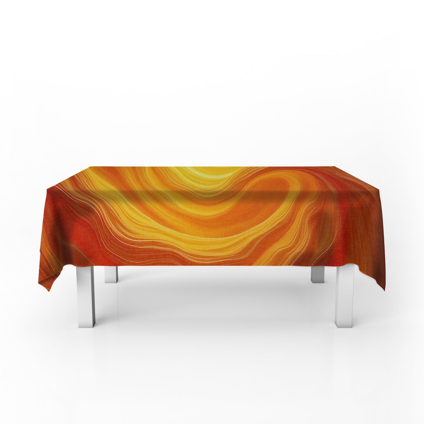 Magma Current Rectangle Tablecloth