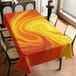 Magma Current Rectangle Tablecloth