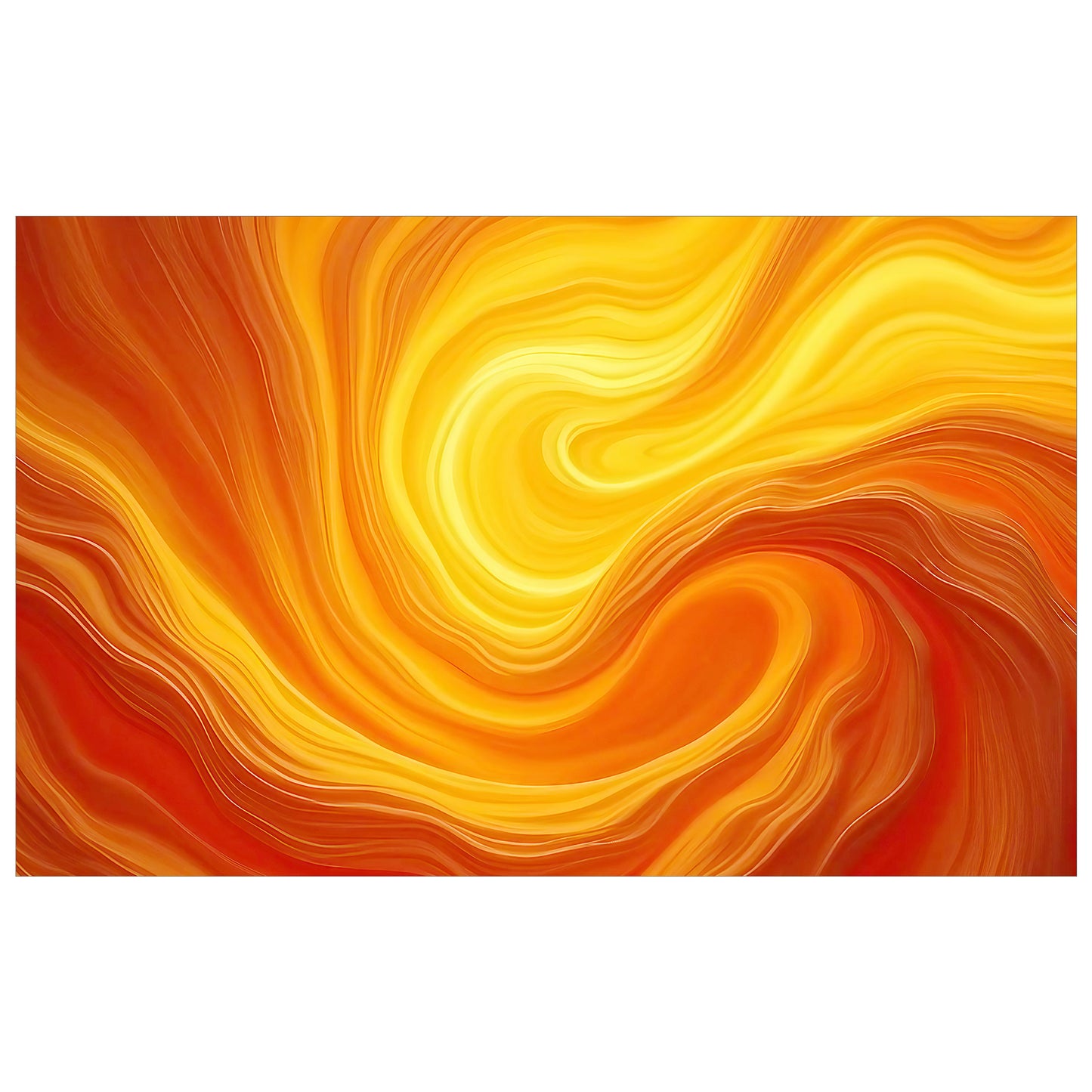 Magma Current Rectangle Tablecloth