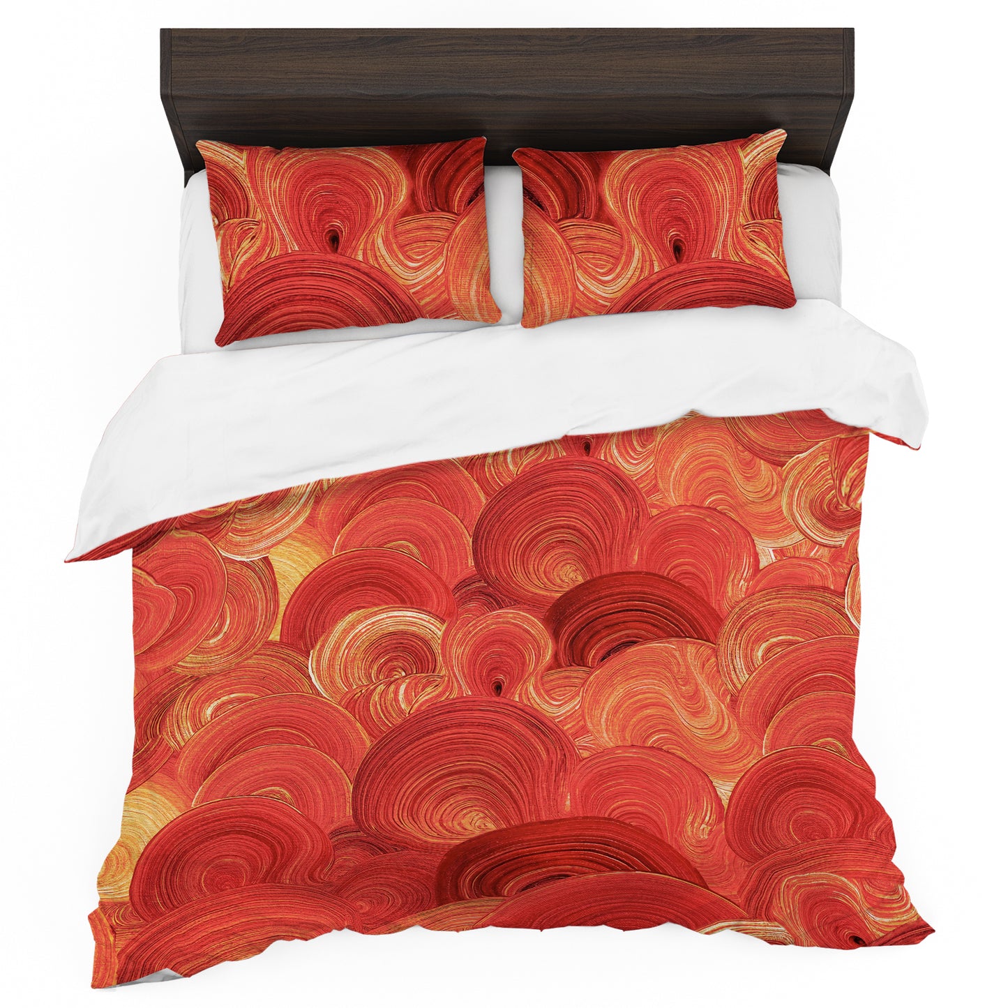 Magma Swirls Duvet Cover Set