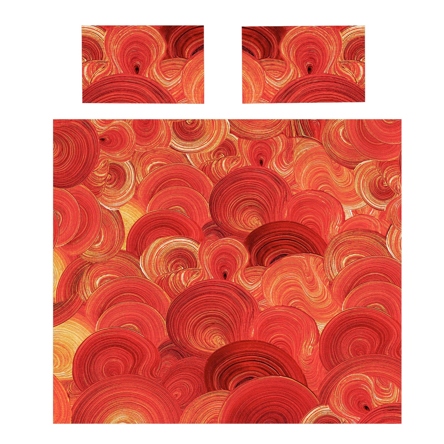 Magma Swirls Duvet Cover Set