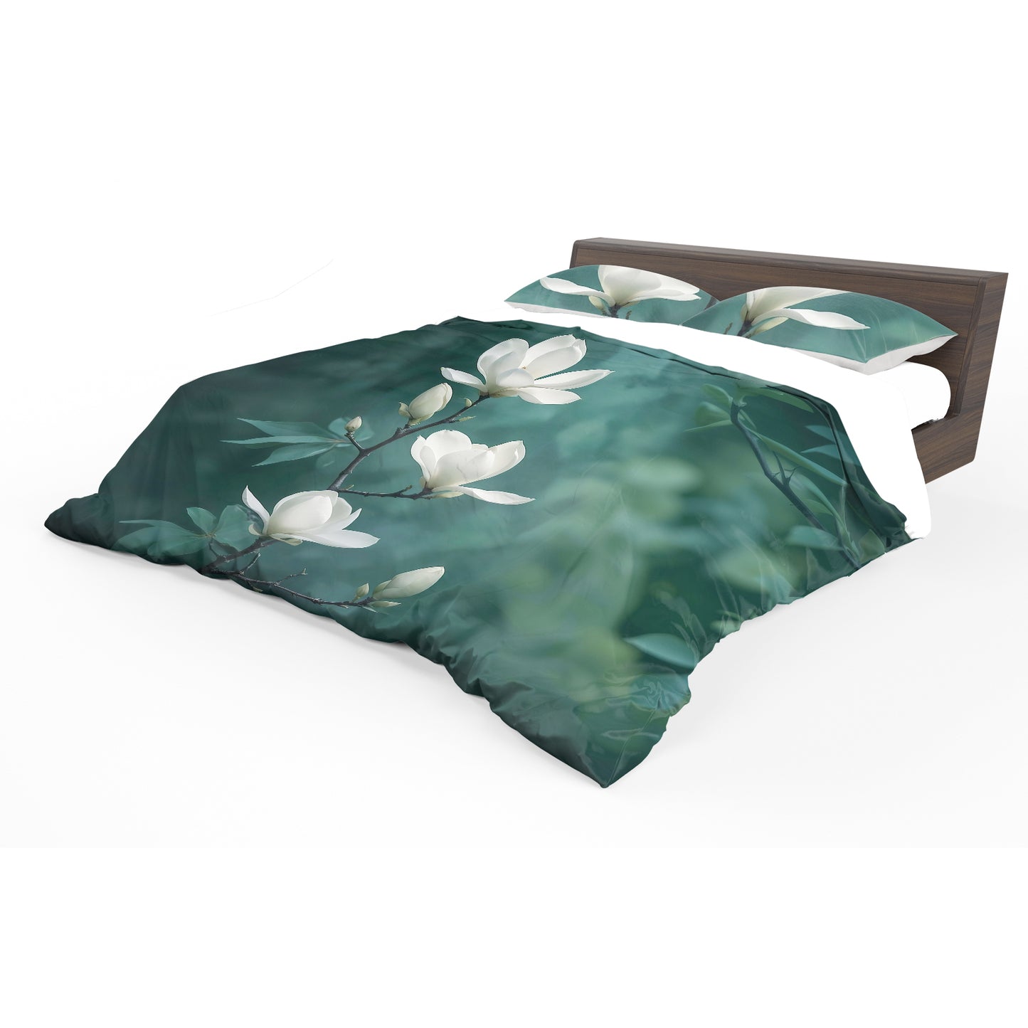 Magnolia Bride Duvet Cover Set