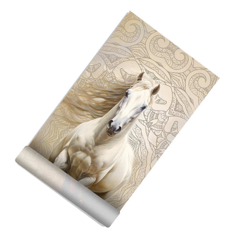 Majestic Horse Door Decoupage