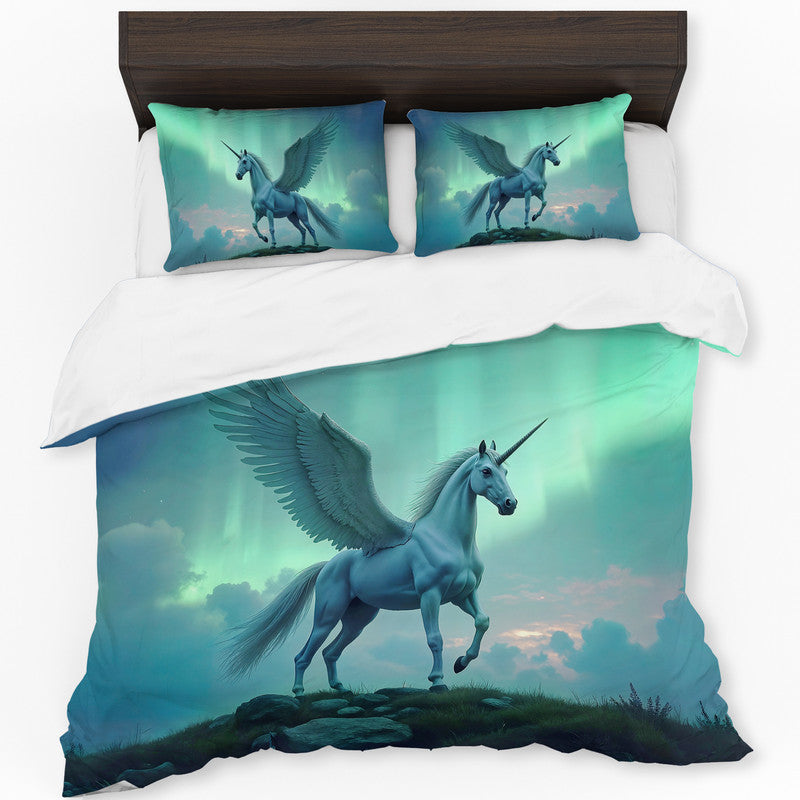 Majestic Unicorn Duvet Cover Set