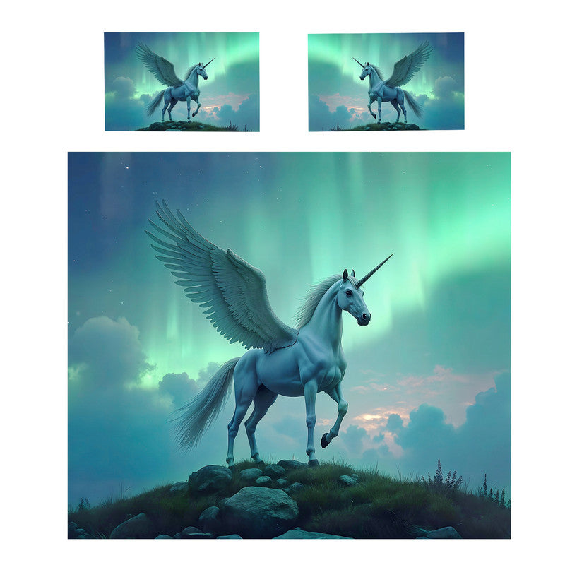 Majestic Unicorn Duvet Cover Set
