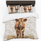 Majestic Brown Cow Duvet Cover Set by Mark van Vuuren