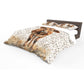 Majestic Brown Cow Duvet Cover Set by Mark van Vuuren