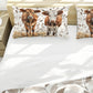 Majestic Brown Cow Duvet Cover Set by Mark van Vuuren