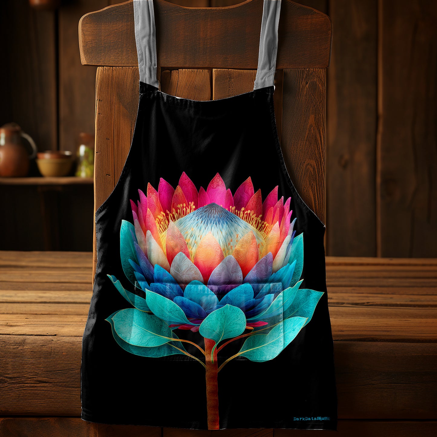 Majestic Protea Apron by Wikus Schalkwyk