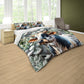 Majestic Succulent Nguni Duvet Cover Set by Mark van Vuuren