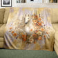 Majestic White Horse Light Weight Fleece Blanket