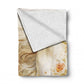 Majestic White Horse Light Weight Fleece Blanket