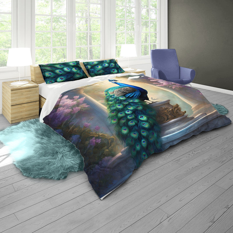Majesty in Feathers Duvet Cover Set by Nathan Pieterse