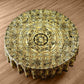 Mandala Gold Round Tablecloth