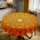 Mandala Sun Dance Round Tablecloth