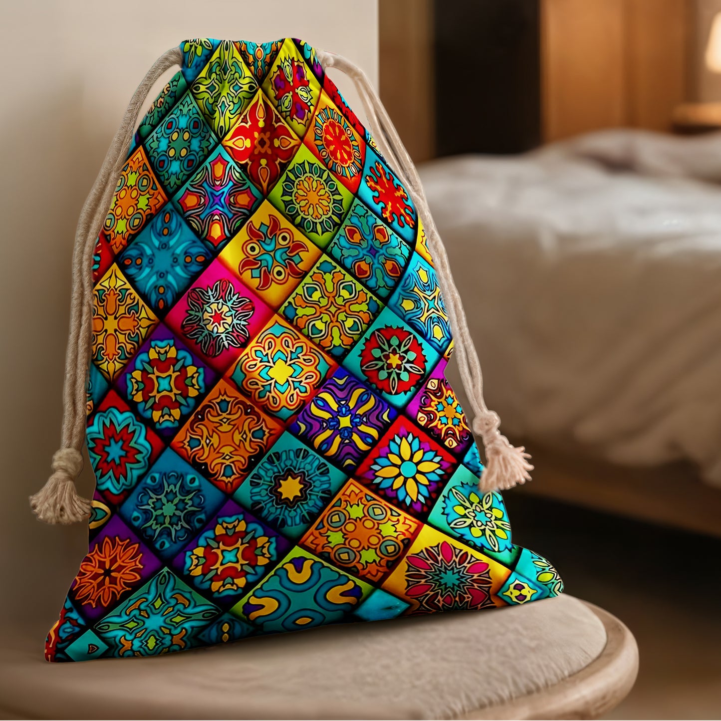 Mandala Tilework Gift Sack